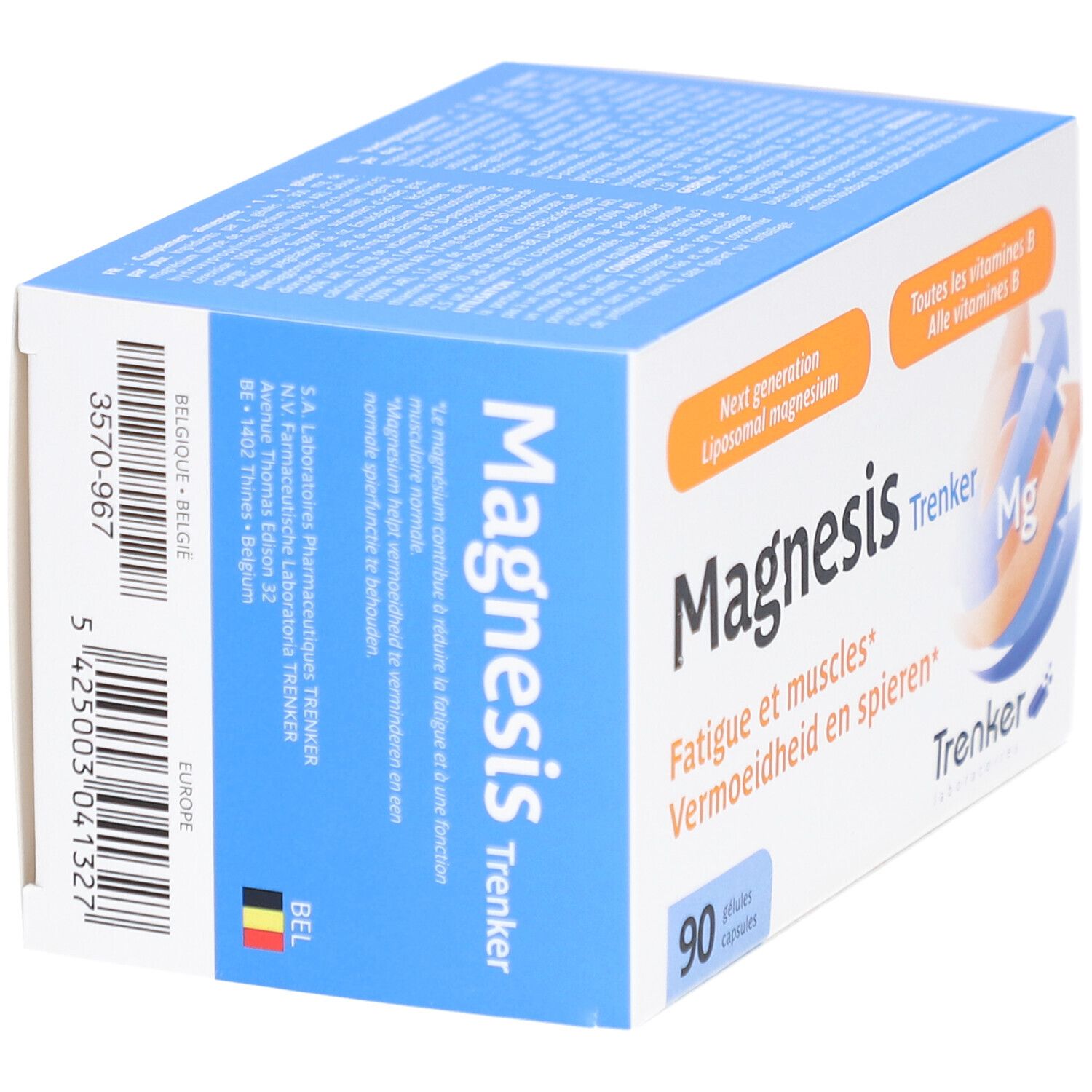 Trenker Magnesis: Mikroverkapseltes Magnesium und B-Vitamine für doppelte Wirkung.