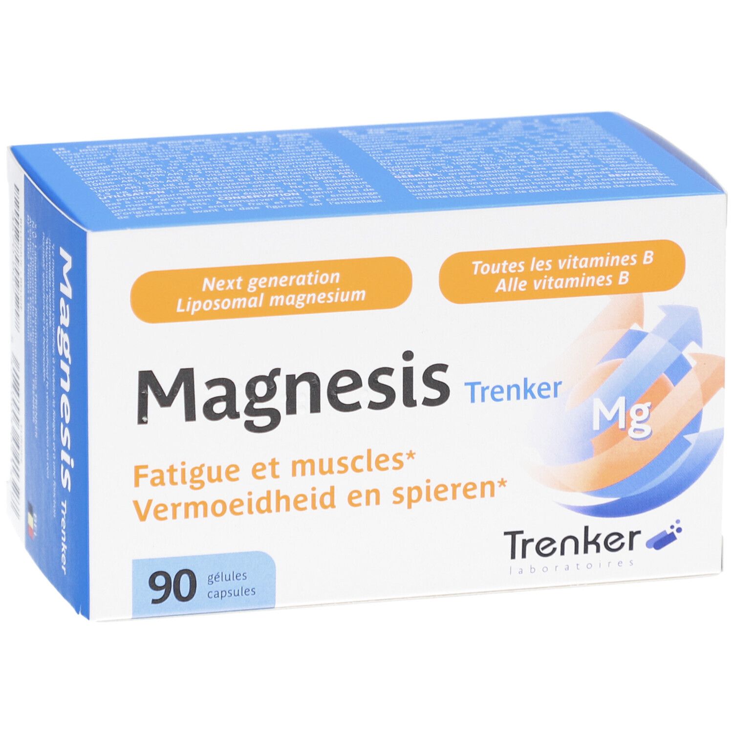 Trenker Magnesis: Zertifizierungen wie Vegan, Halal, Koscher, Laktosefrei, Glutenfrei.