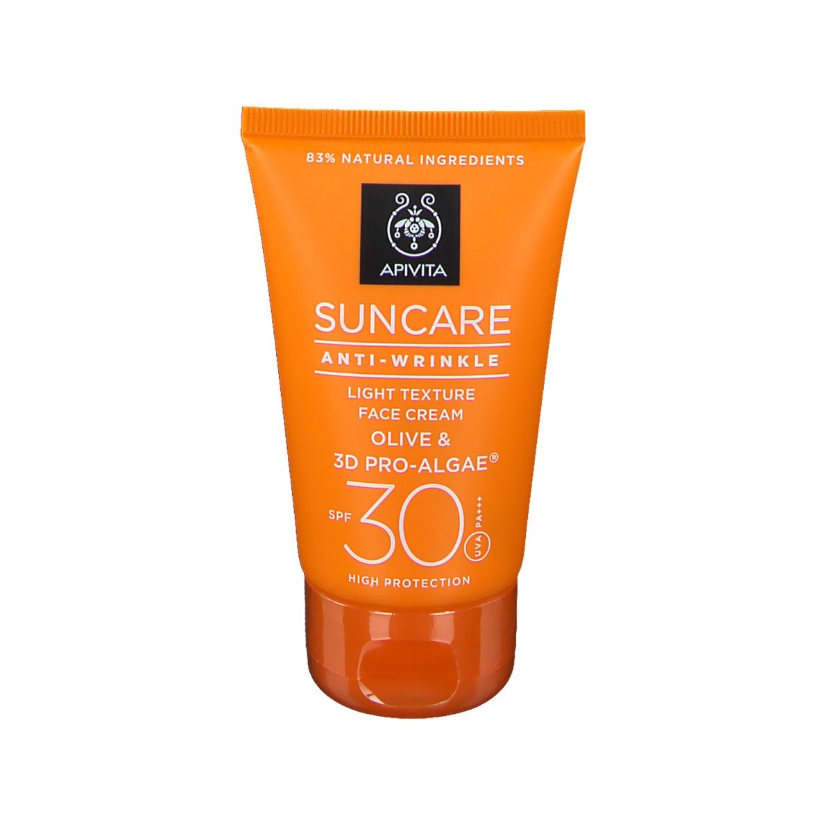 Apivita Suncare Crème Visage Anti-Rides Texture Légère SPF30