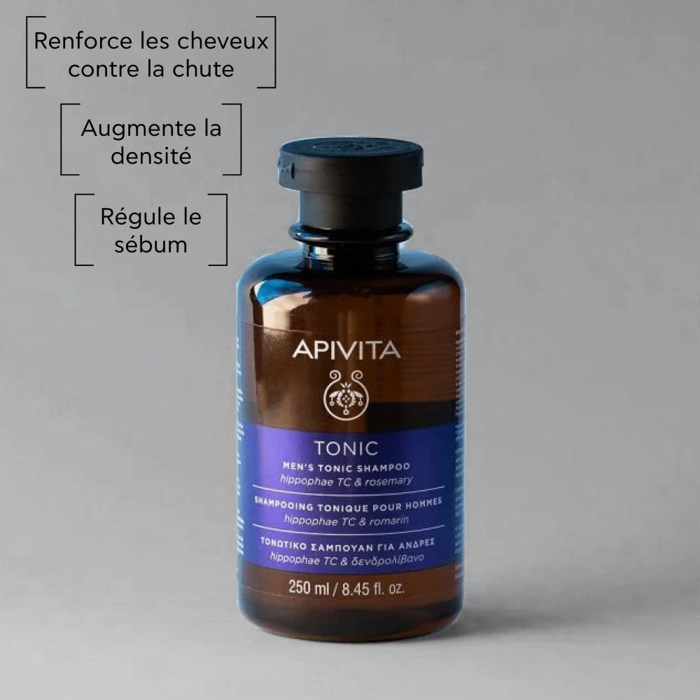 Apivita Shampoing Tonique pour Hommes