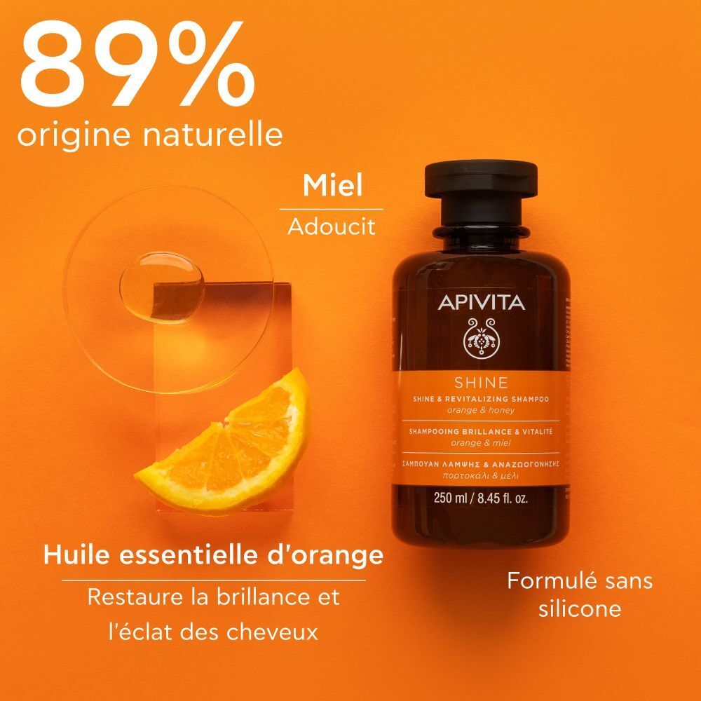 Apivita Shampooing Brillance & Vitalité