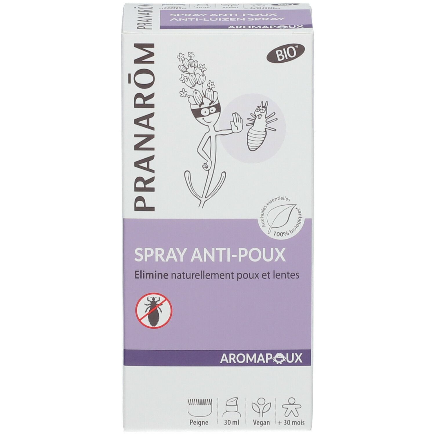 PRANAROM Aromapoux Anti Läuse Spray
