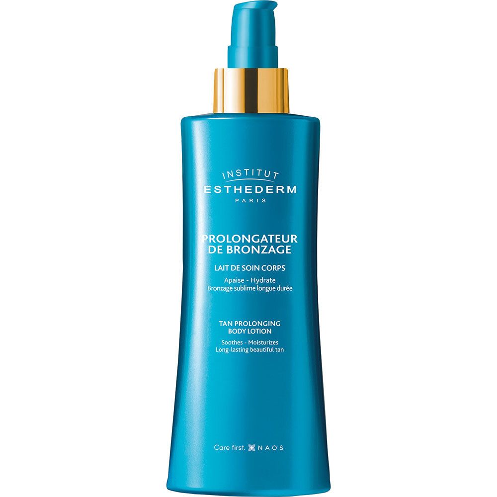 INSTITUT ESTHEDERM Lait Corps Prolongateur de Bronzage Apaisant et Hydratant