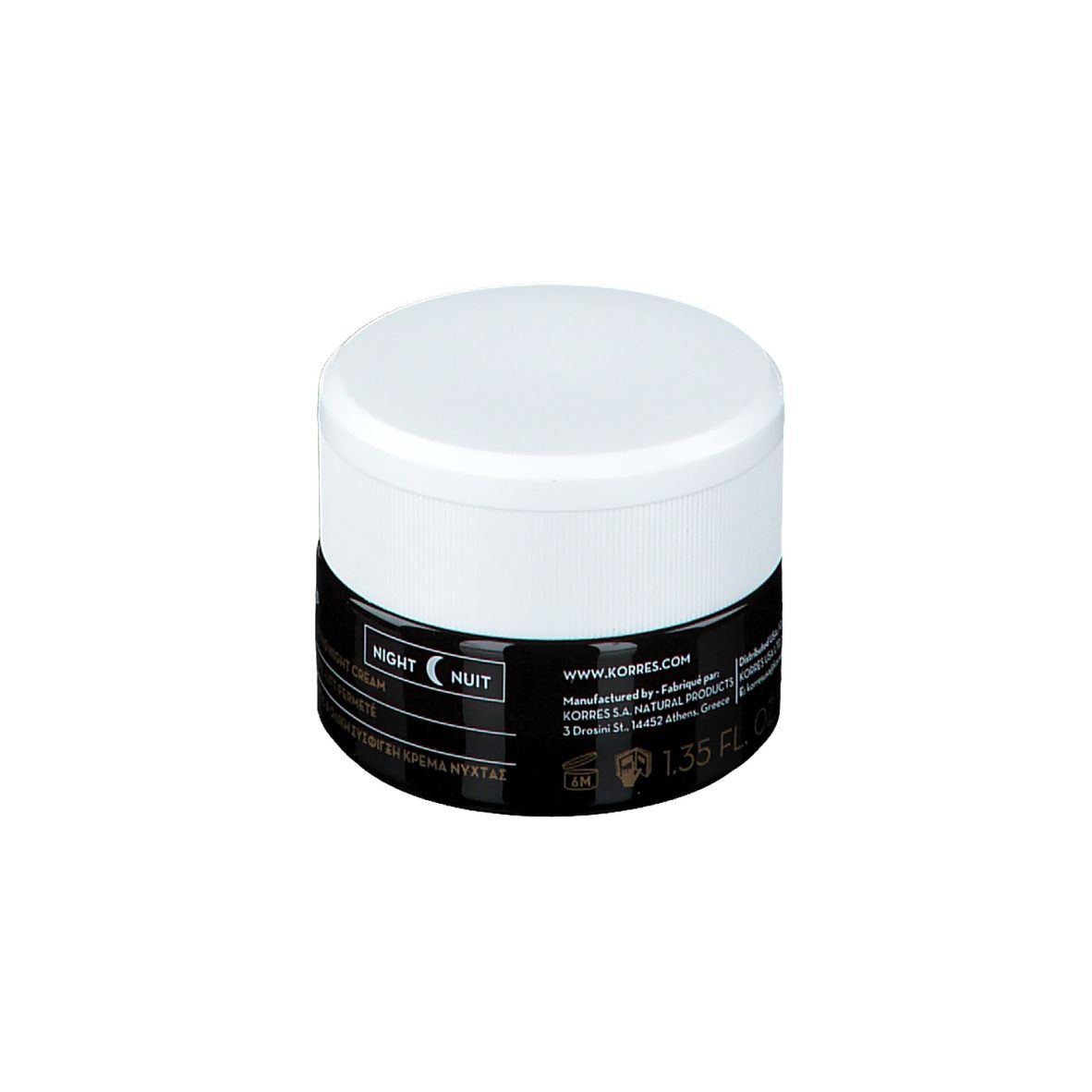 Korres Black Pine 3D Nachtcreme
