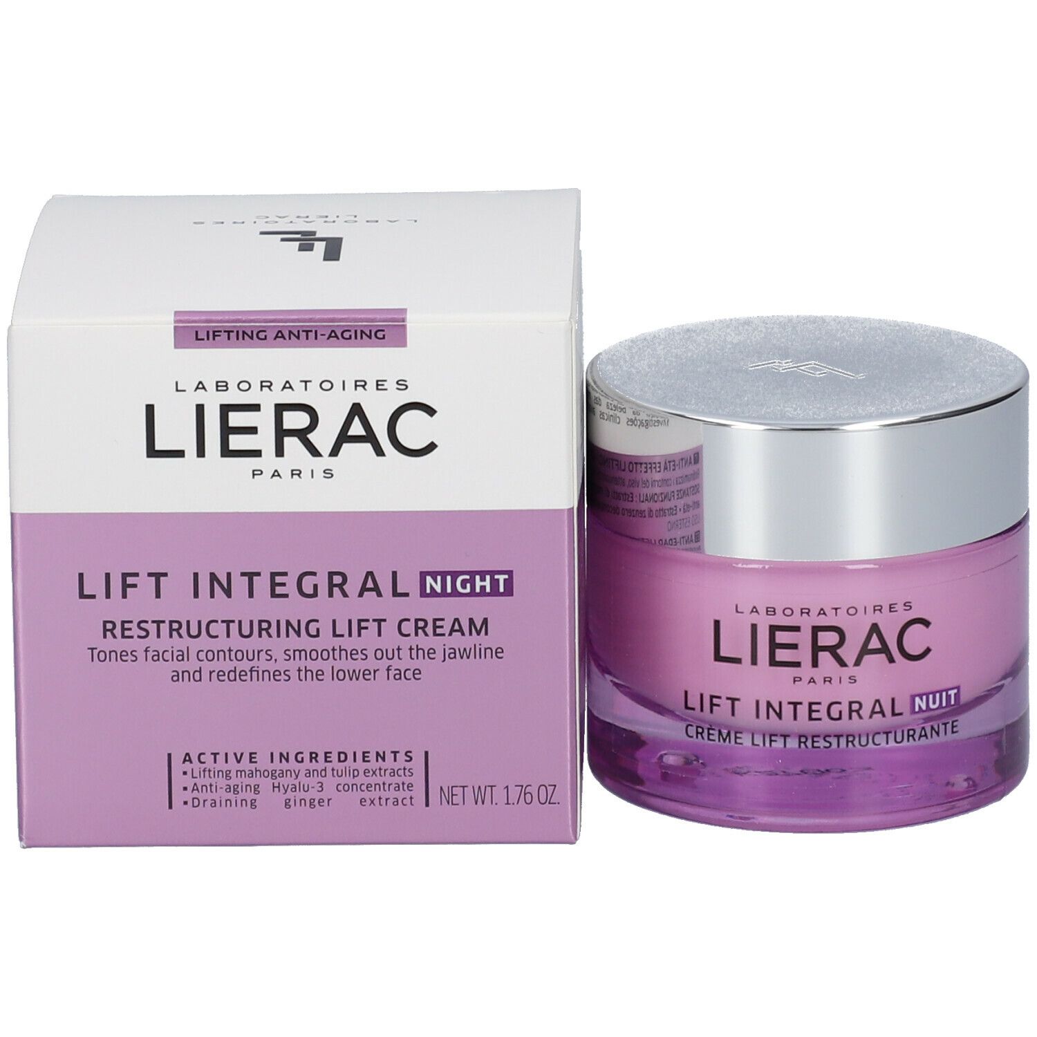 LIERAC LIFT INTEGRAL Aufbauende Lifting-Creme Nacht