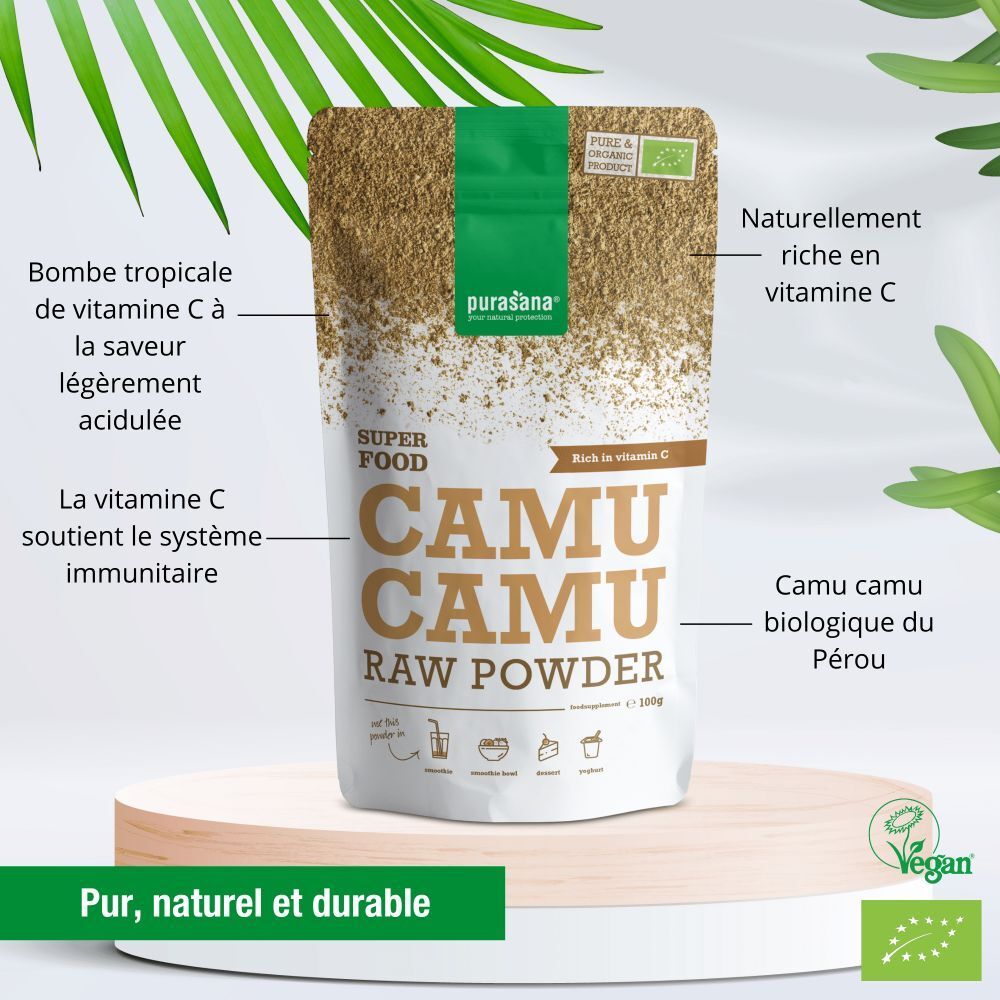 Purasana® Poudre de Camu Camu Bio