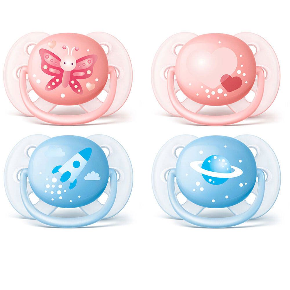 Philips® AVENT Ultra soft Schnuller 0-6 Monate BPA-frei