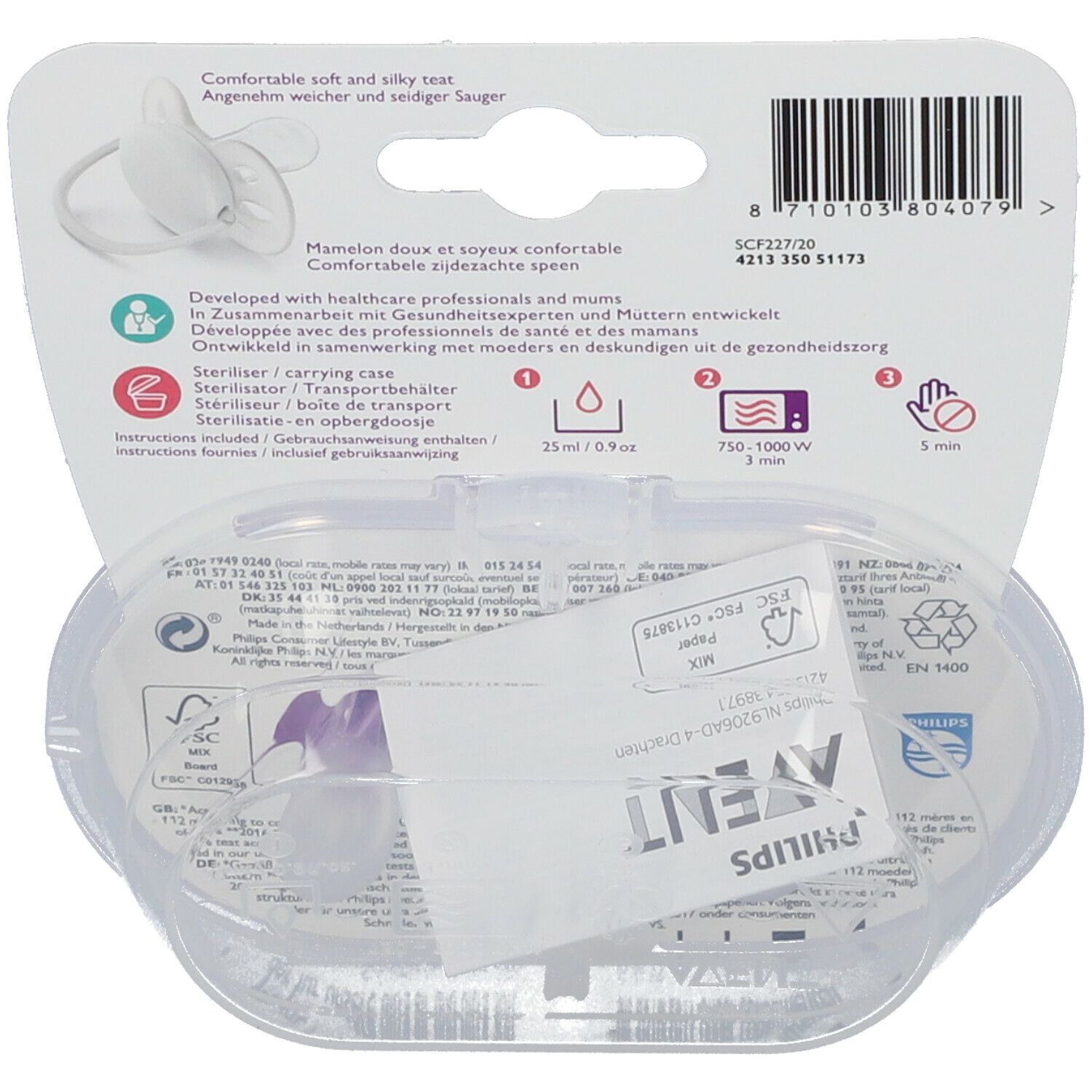 Philips® AVENT Ultra weicher Sauger 0-6 Monate BPA-frei