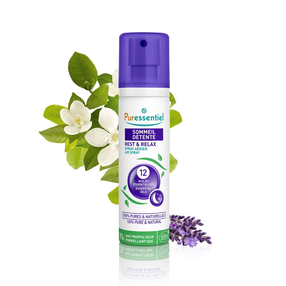 Puressentiel Slaap/Ontspanning Spray + Stress Roller Aan -50%