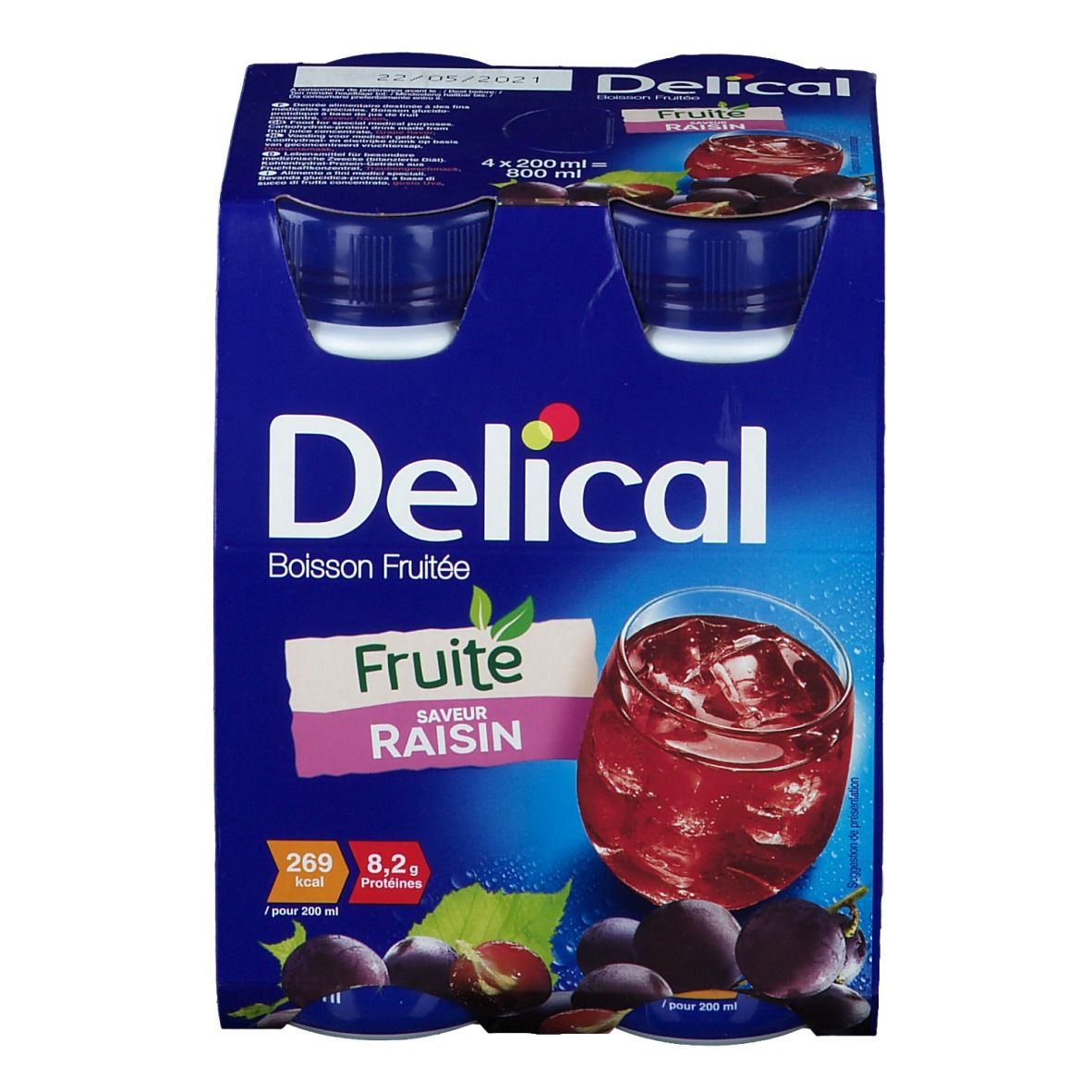 Delikatessen-Fruchtgetränk Traube