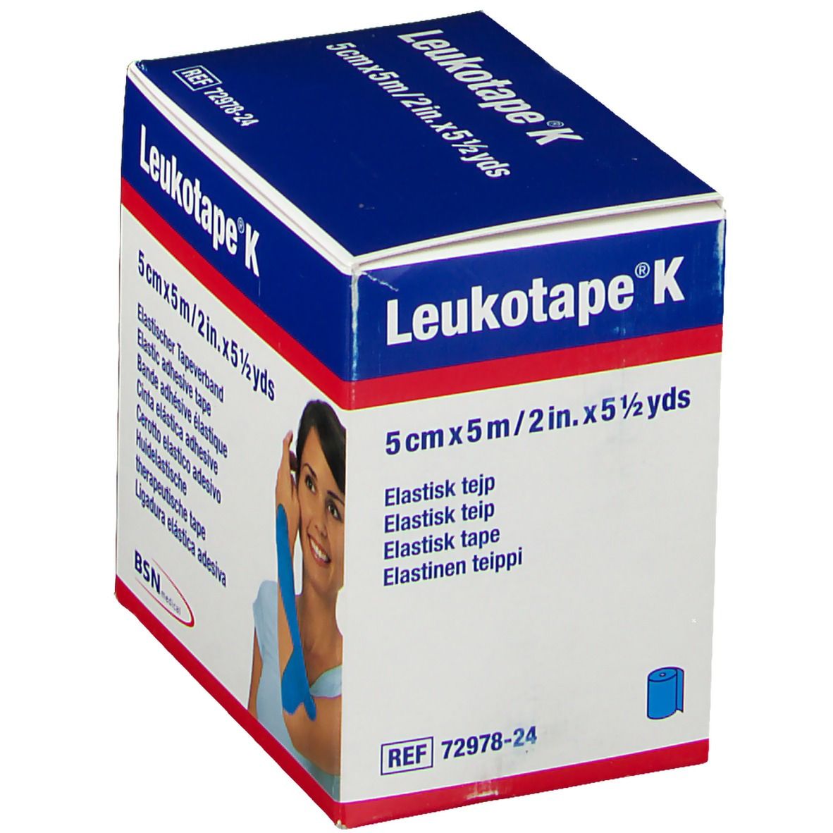 Leukotape® K 5 cm x 5 m hellblau