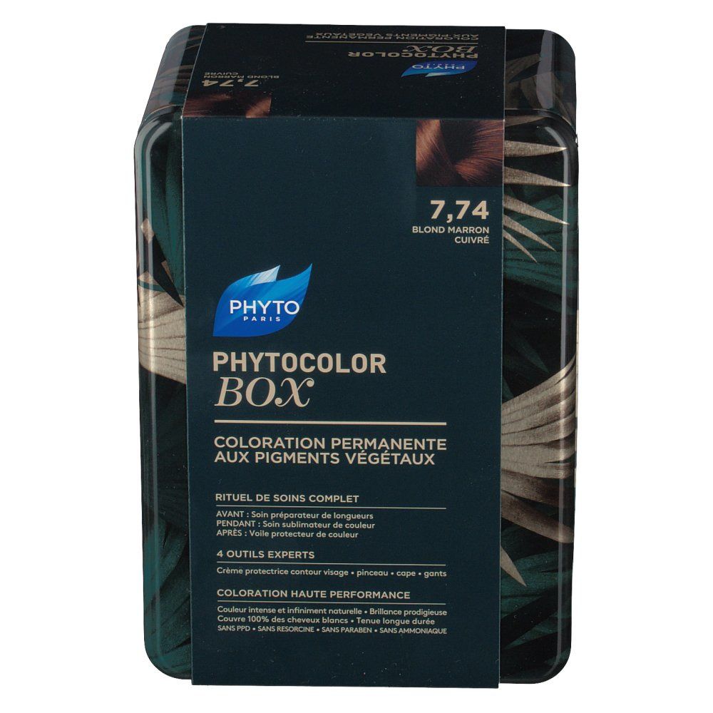 Phyto Phytocolor Box 7.74 Kupferbraunblond