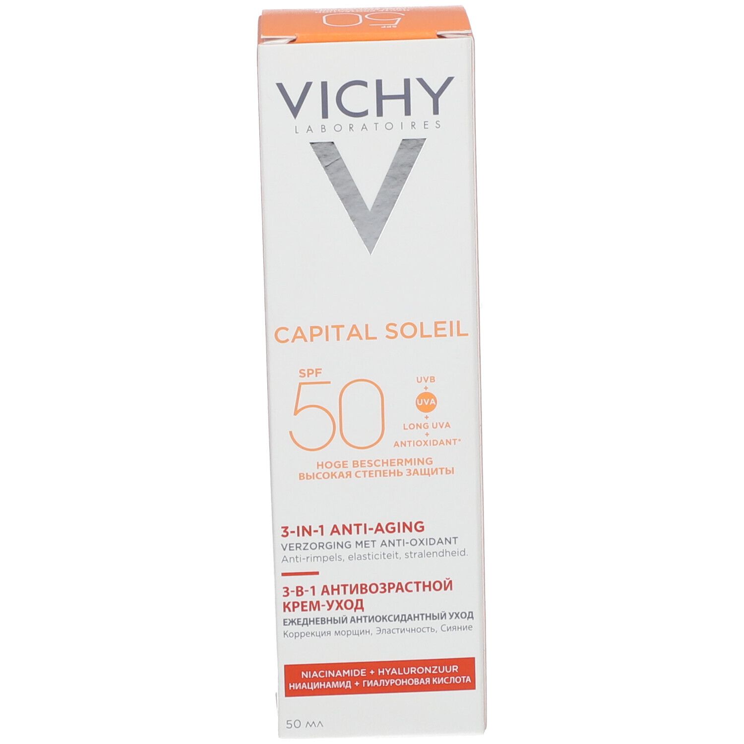 VICHY Idéal Soleil Anti-Age 3-in1 Sonnenpflege LSF 50