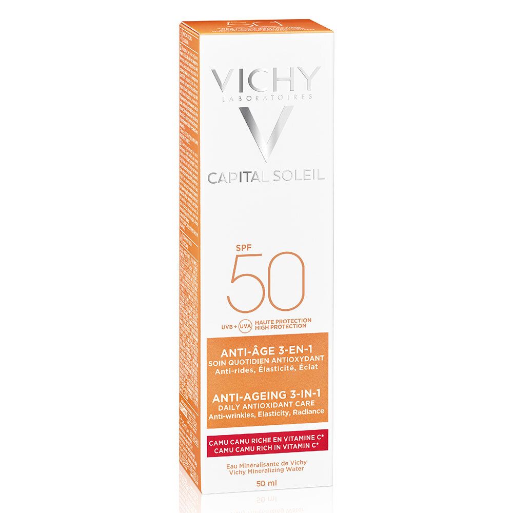 VICHY Idéal Soleil Anti-Age 3-in1 Sonnenpflege LSF 50