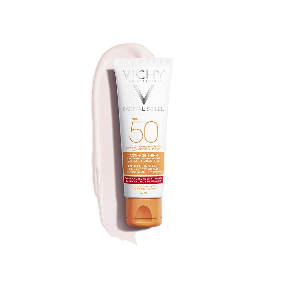 VICHY Idéal Soleil Anti-Age 3-in1 Sonnenpflege LSF 50