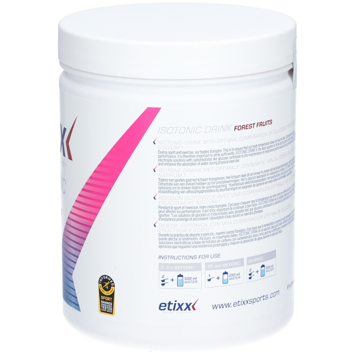 etixx ISOTONIC Waldfrucht