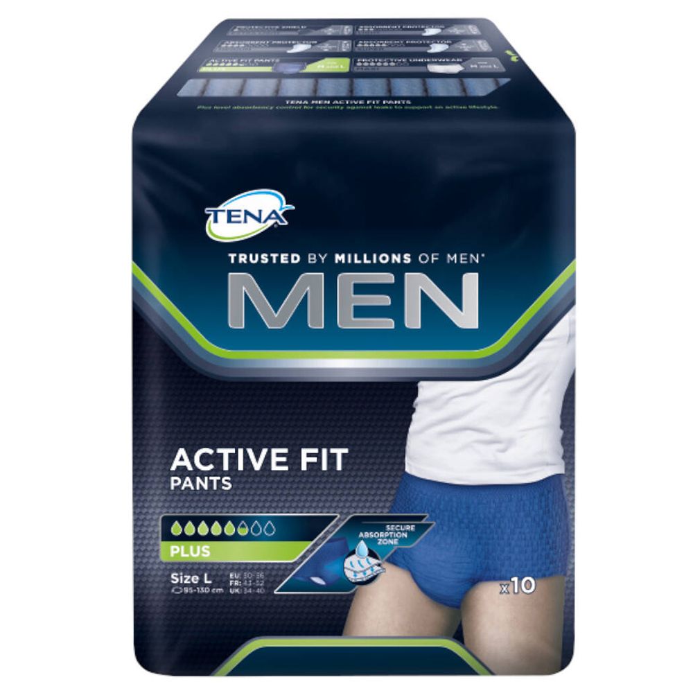 TENA MEN Active Fit Pants Plus L