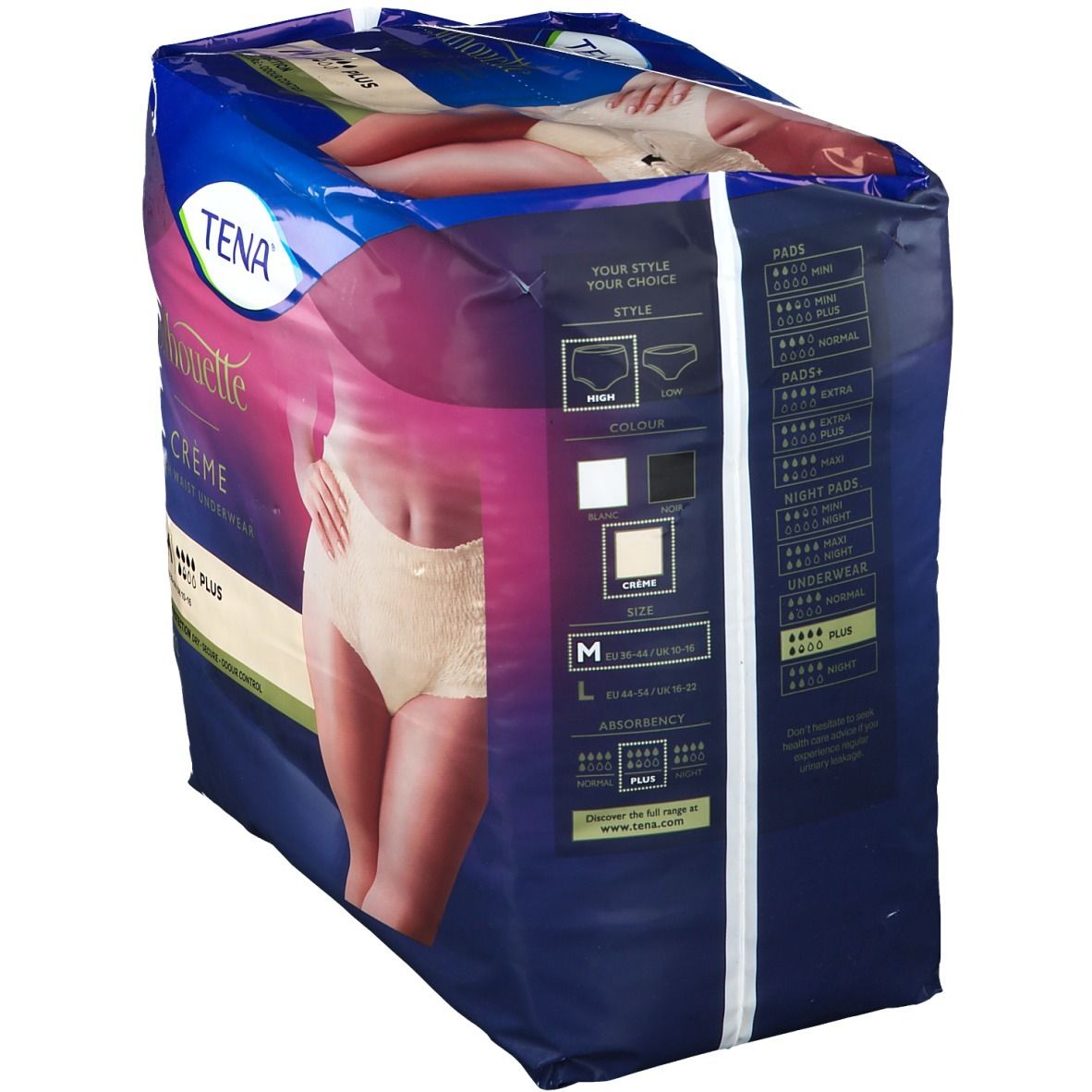 TENA Silhouette Plus Crème Medium
