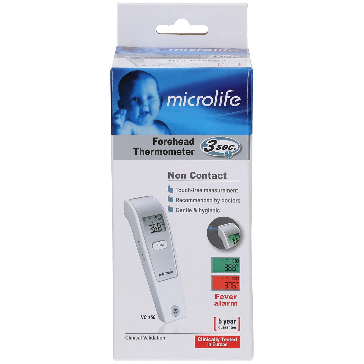 microlife® NC 150 Thermomètre