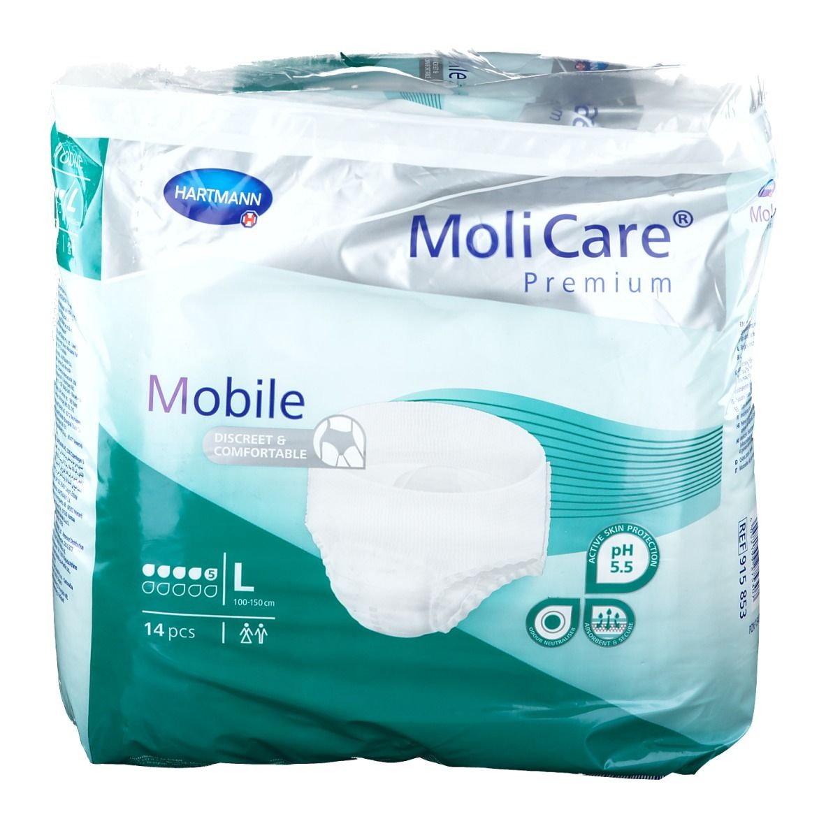 Hartmann Molicare Premium Mobile 5 Drops Large