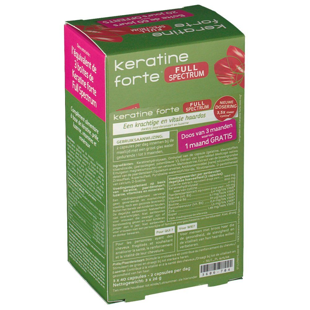 Biocyte® Kératine Forte® Full Spectrum