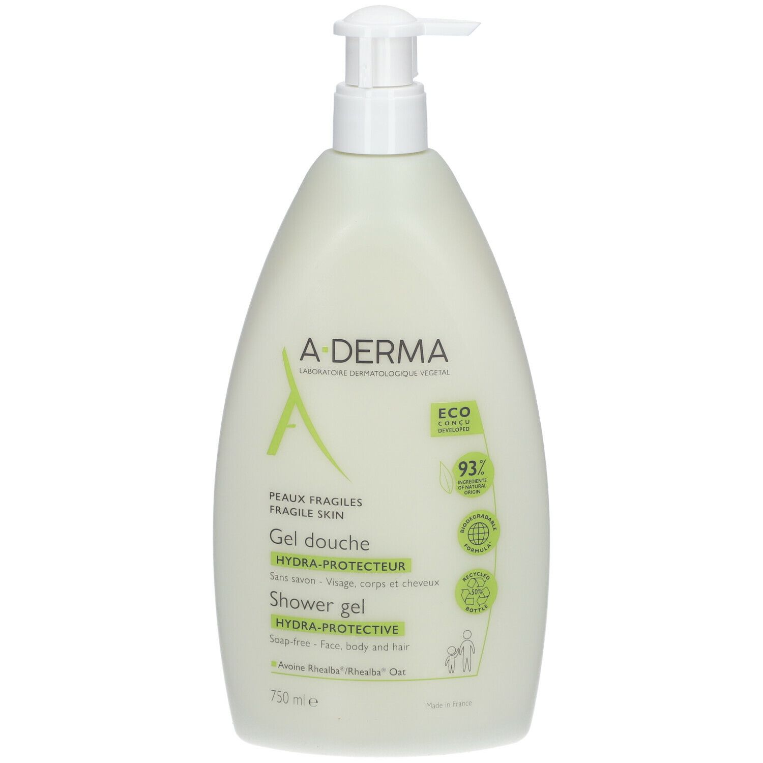 A DERMA Gel Douche Hydra Protecteur 750 Ml Redcare Apotheke