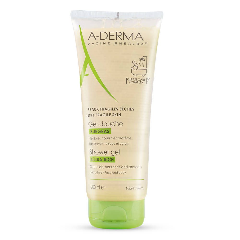 A-Derma Duschgel Surgras Ultra-Rich Trockene Haut
