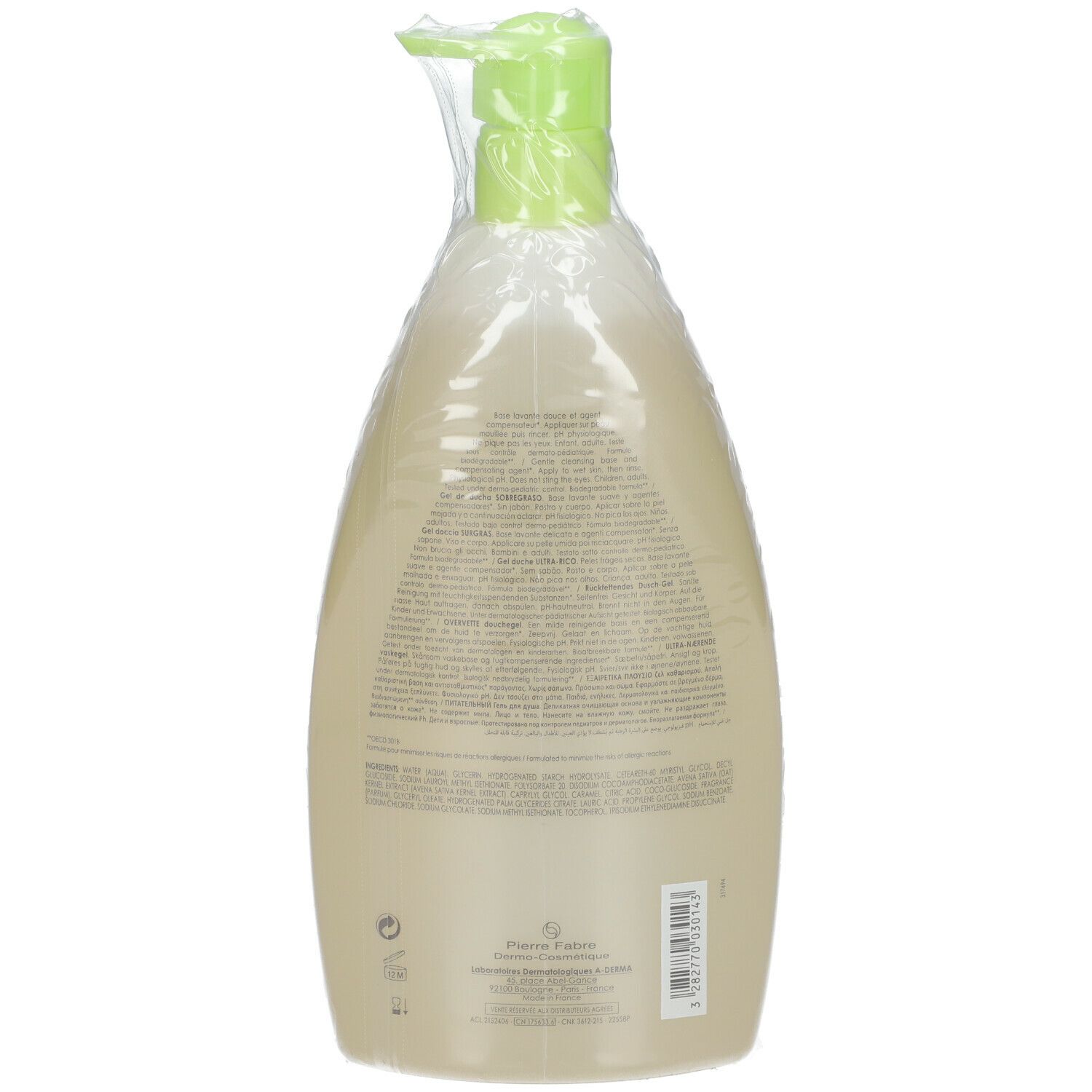 A-Derma Overvette Douchegel 750ml