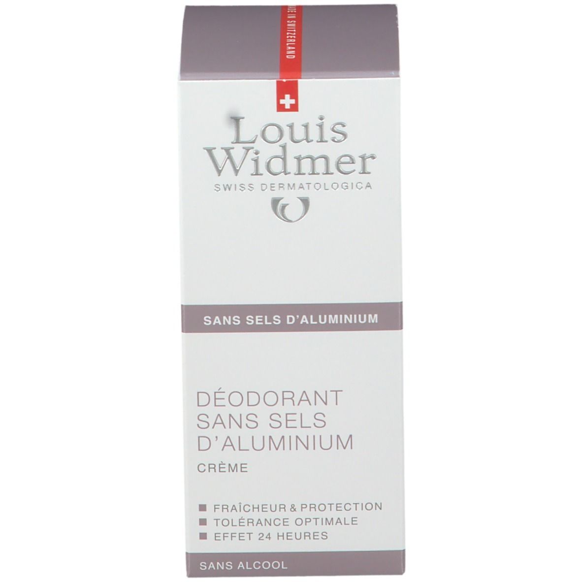 Louis Widmer Déodorant sans Sels d'Aluminium Crème légèrement parfumée
