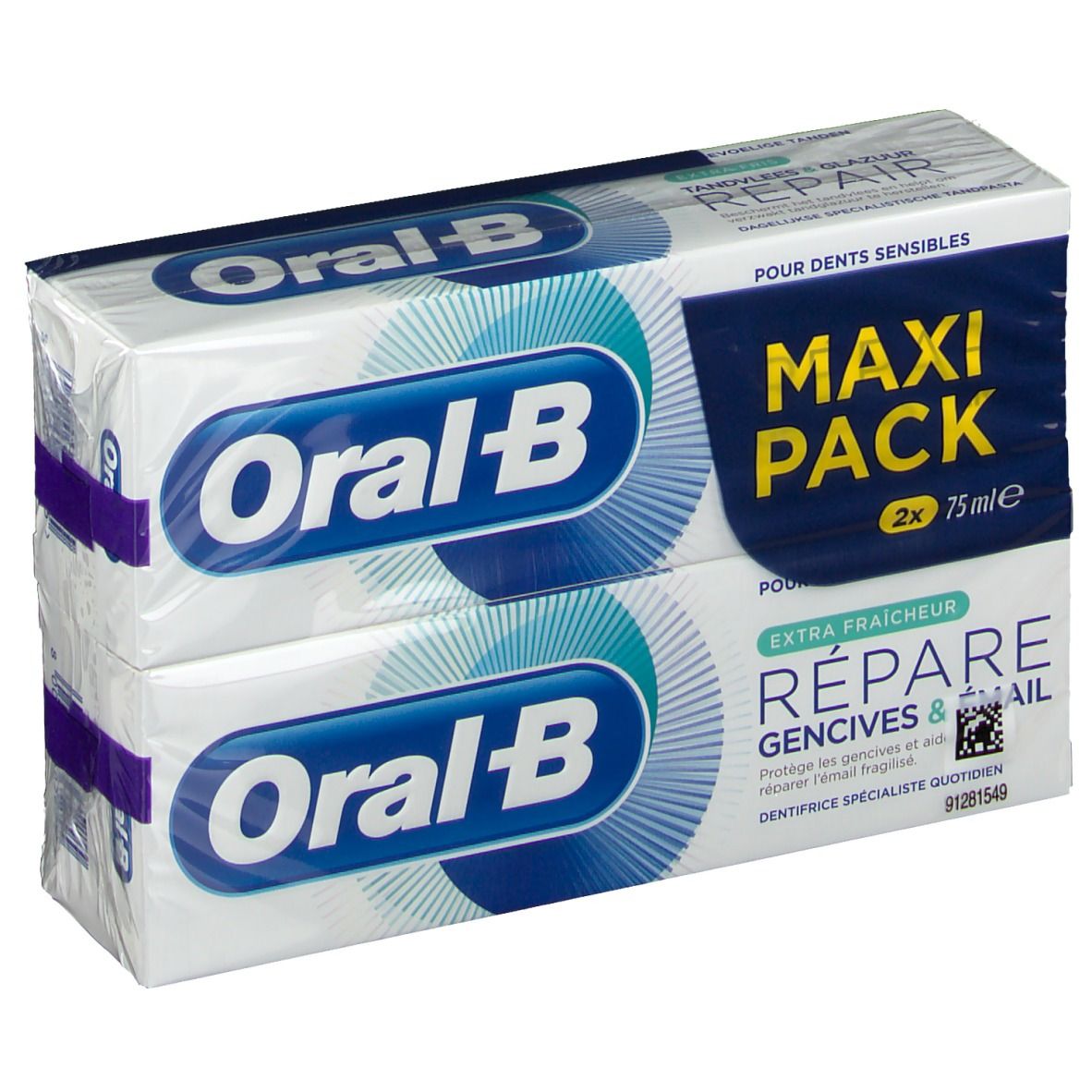 Oral-B Zahnfleischreparatur und Zahnschmelz extra frische Zahnpasta
