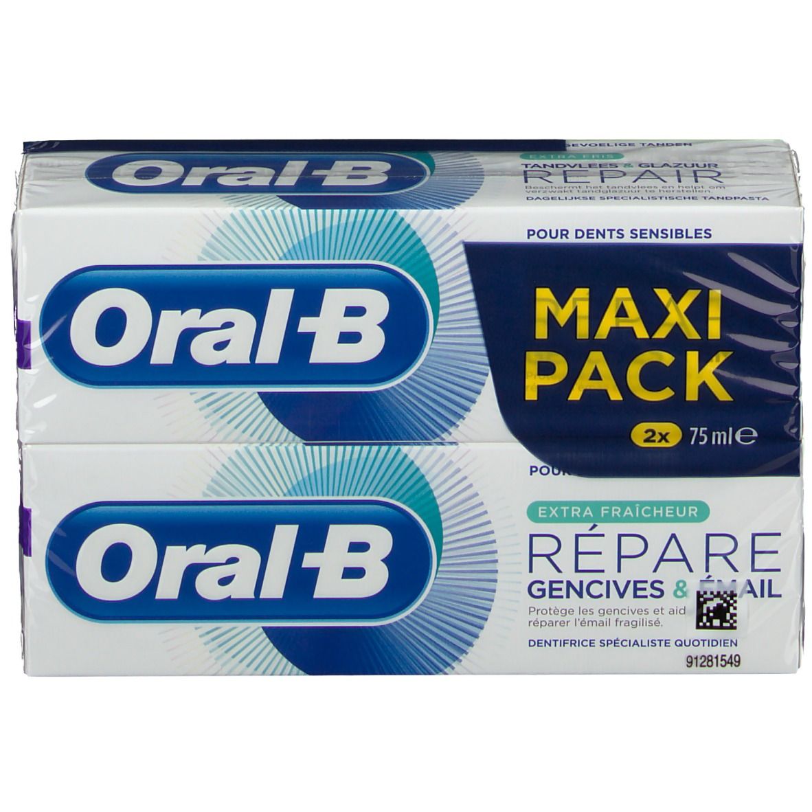 Oral-B Zahnfleischreparatur und Zahnschmelz extra frische Zahnpasta