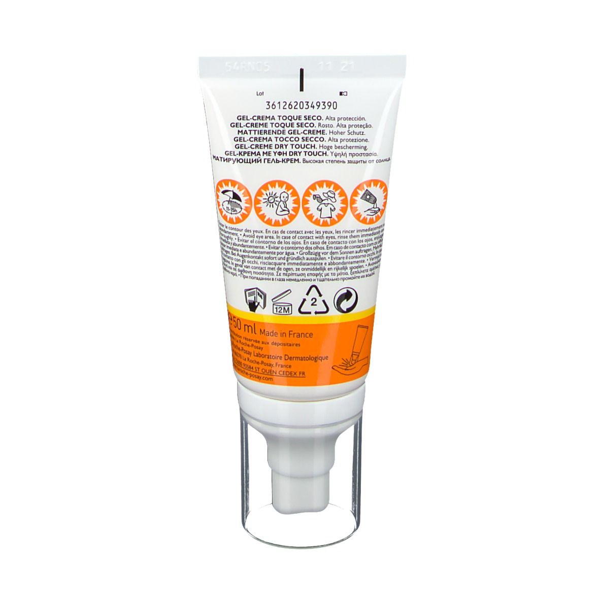 La Roche-Posay Anthelios LSF 30 Mattierende Gel-Creme