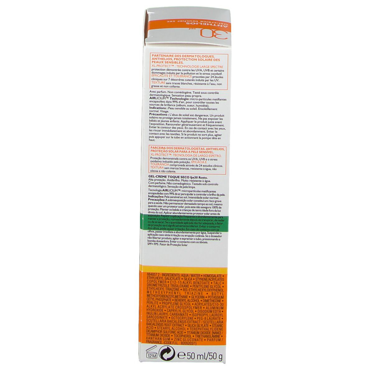 La Roche-Posay Anthelios LSF 30 Mattierende Gel-Creme