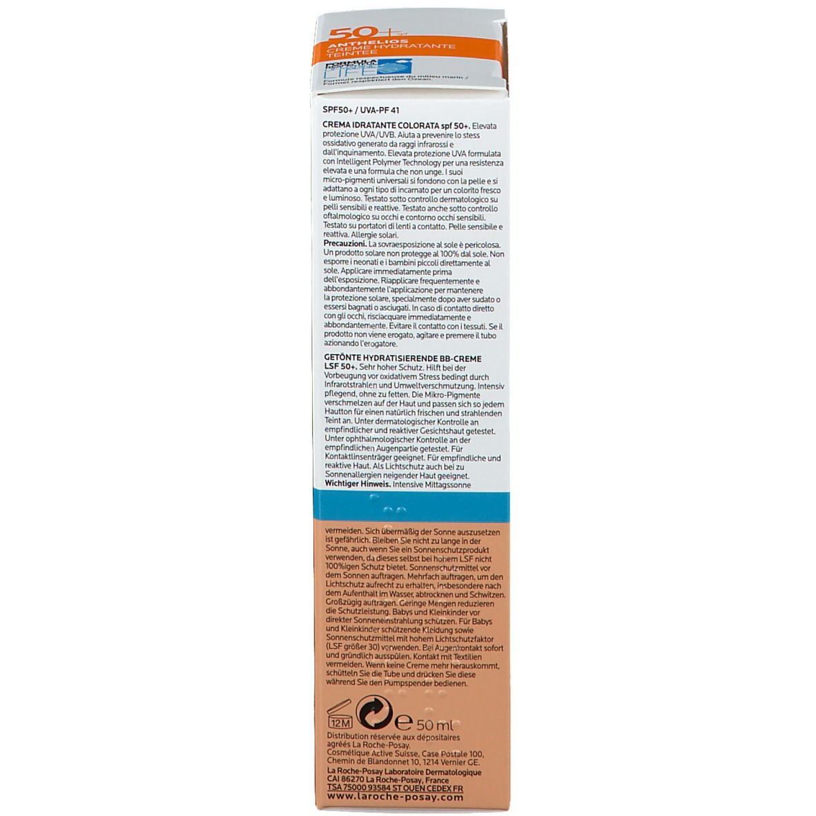 LA ROCHE POSAY Anthelios Ultra LSF 50+ Getönte BB-Creme