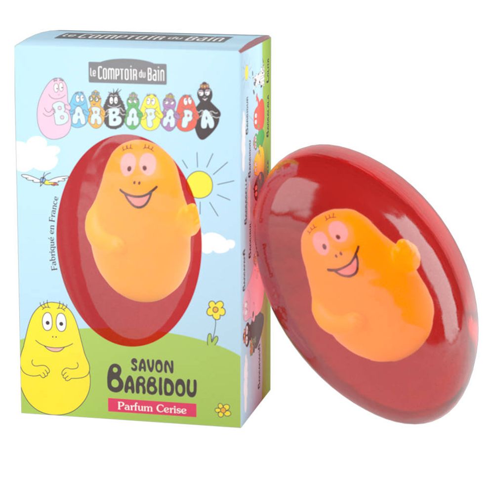Le Comptoir du Bain Barbapapa Savon Barbidou Cerise
