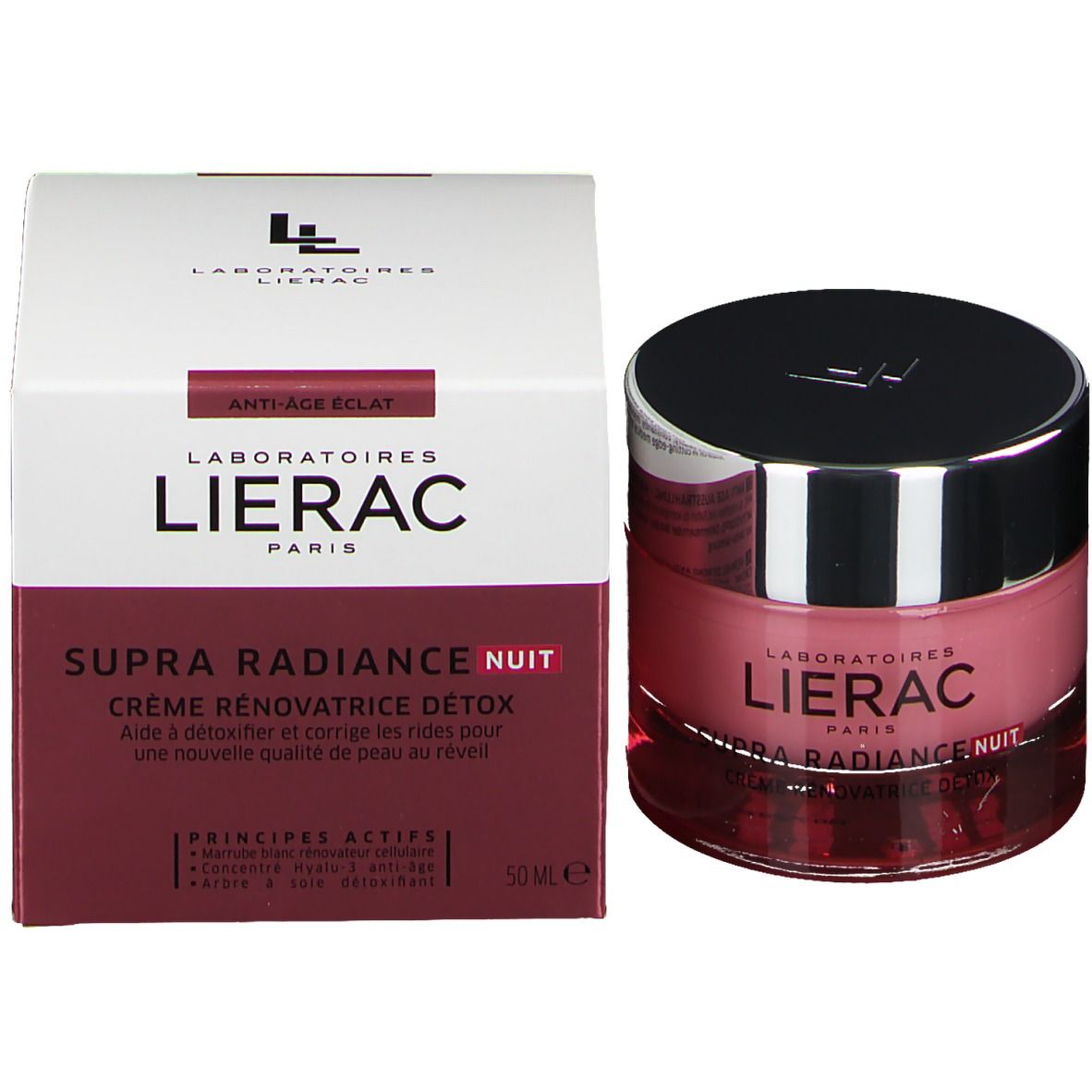 Lierac Supra Radiance Crème rénovatrice détox - Nuit