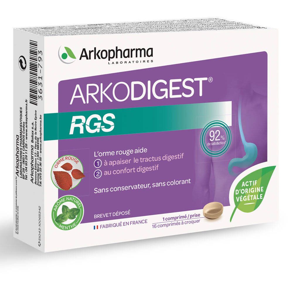 Arkopharma ARKODIGEST® RGS comprimés à croquer