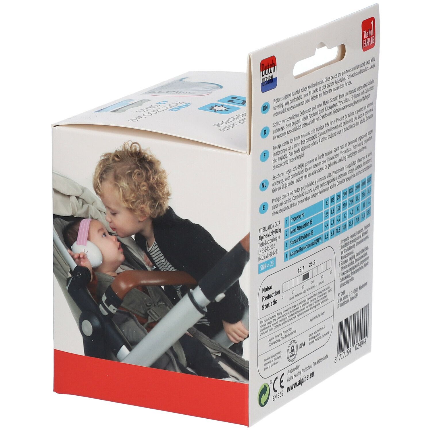 ALPINE® MUFFY Baby Kapselgehörschutz