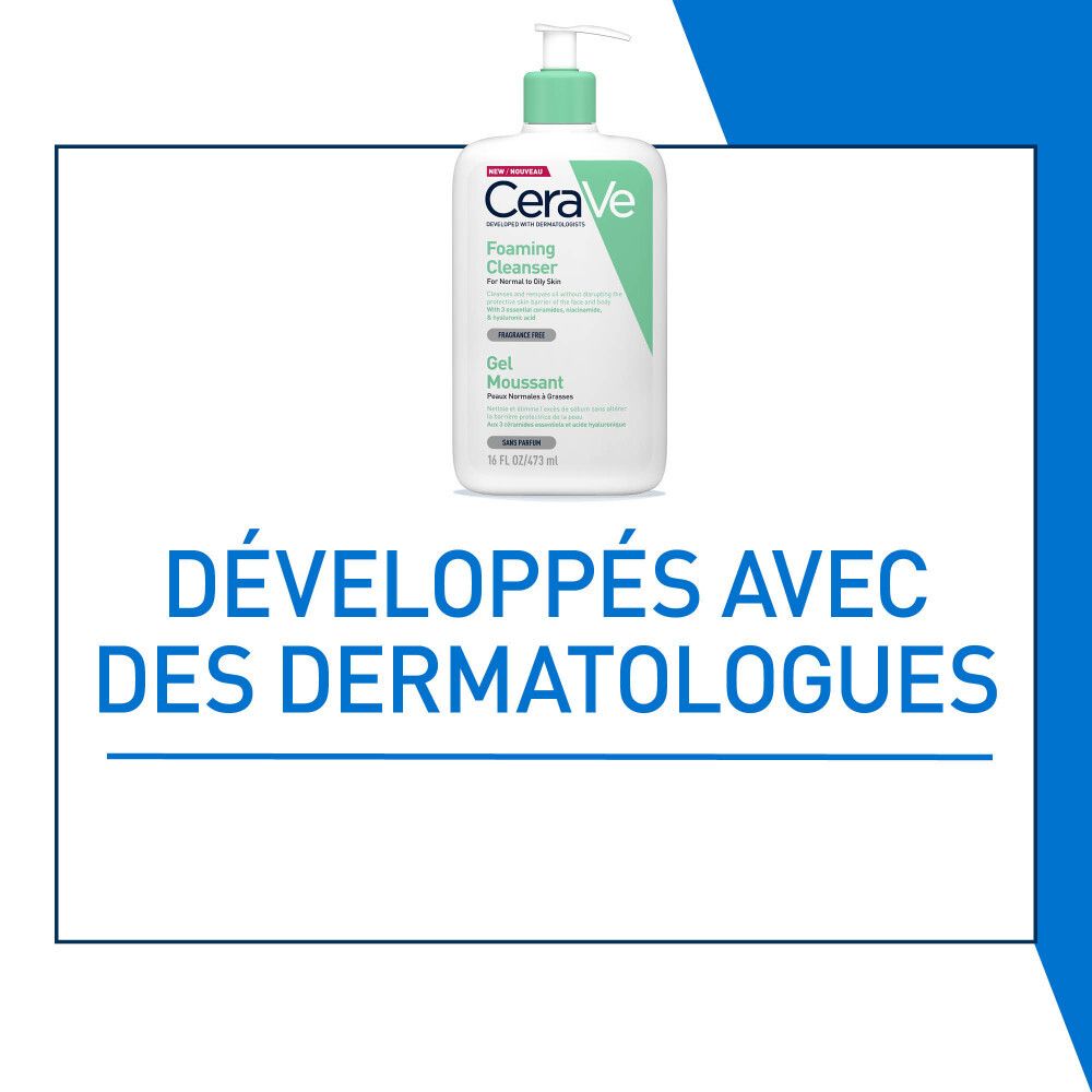 CeraVe Gel Nettoyant Moussant