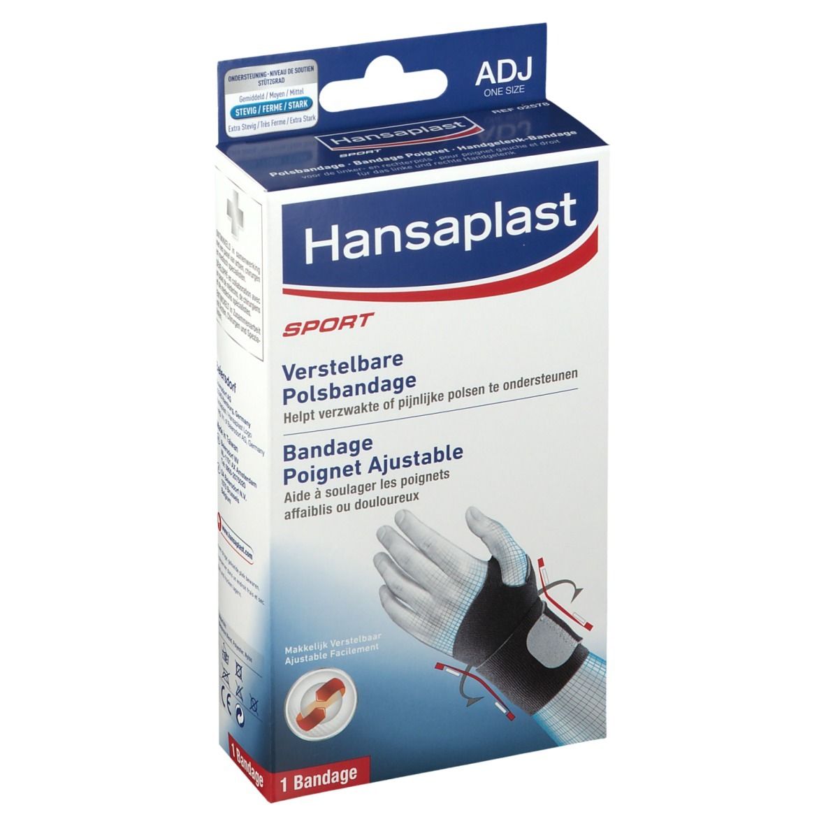 Hansaplast Sport Bandage Poignet Ajustable
