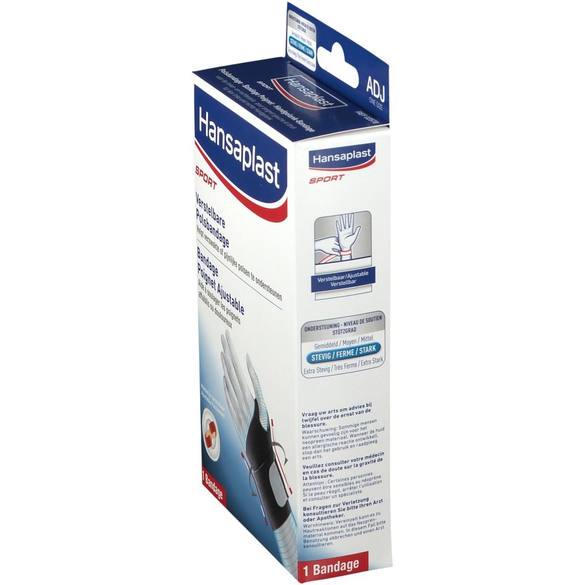 Hansaplast Sport Bandage Poignet Ajustable