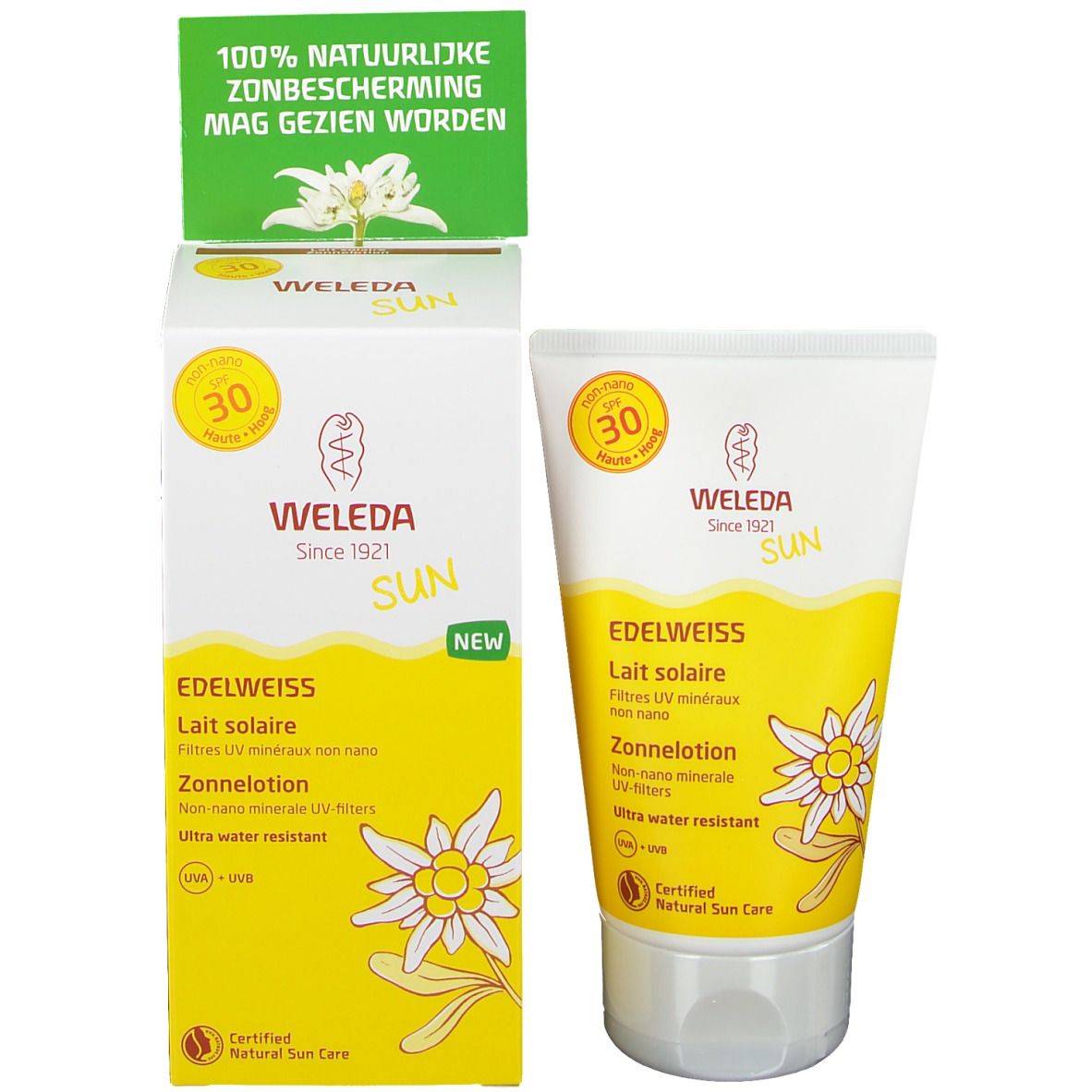 Weleda Edelweiss Sonnenmilch LSF 30