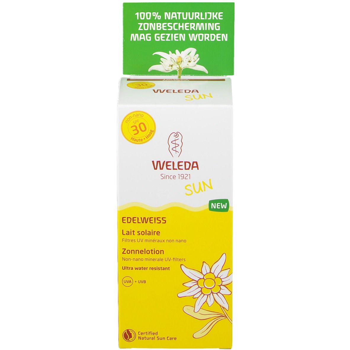 Weleda Edelweiss Sonnenmilch LSF 30