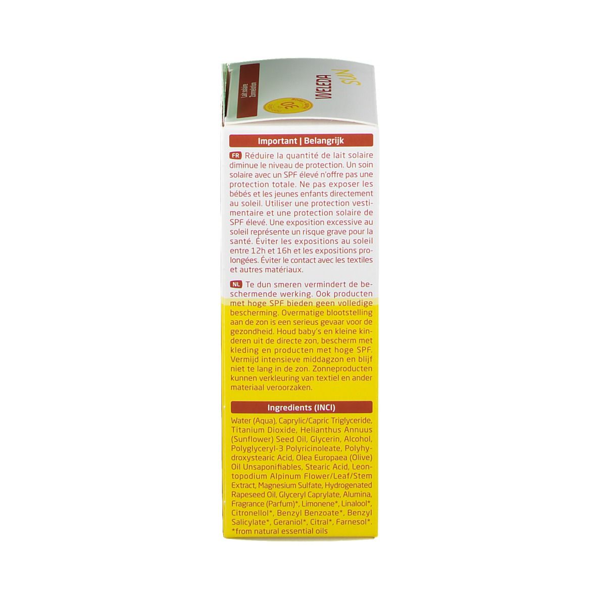 Weleda Edelweiss Sonnenmilch LSF 30