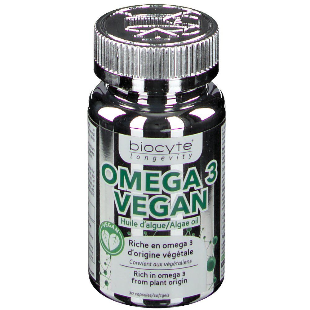 Biocyte® Omega-3 Vegan Algenöl