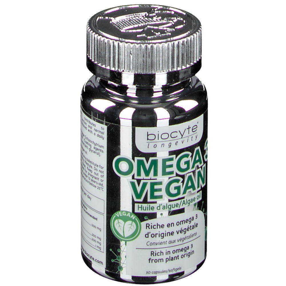 Biocyte® Omega-3 Vegan Algenöl