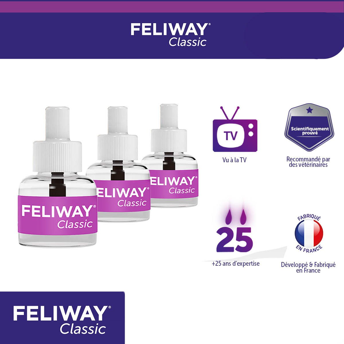 Feliway® Classic Rechagres