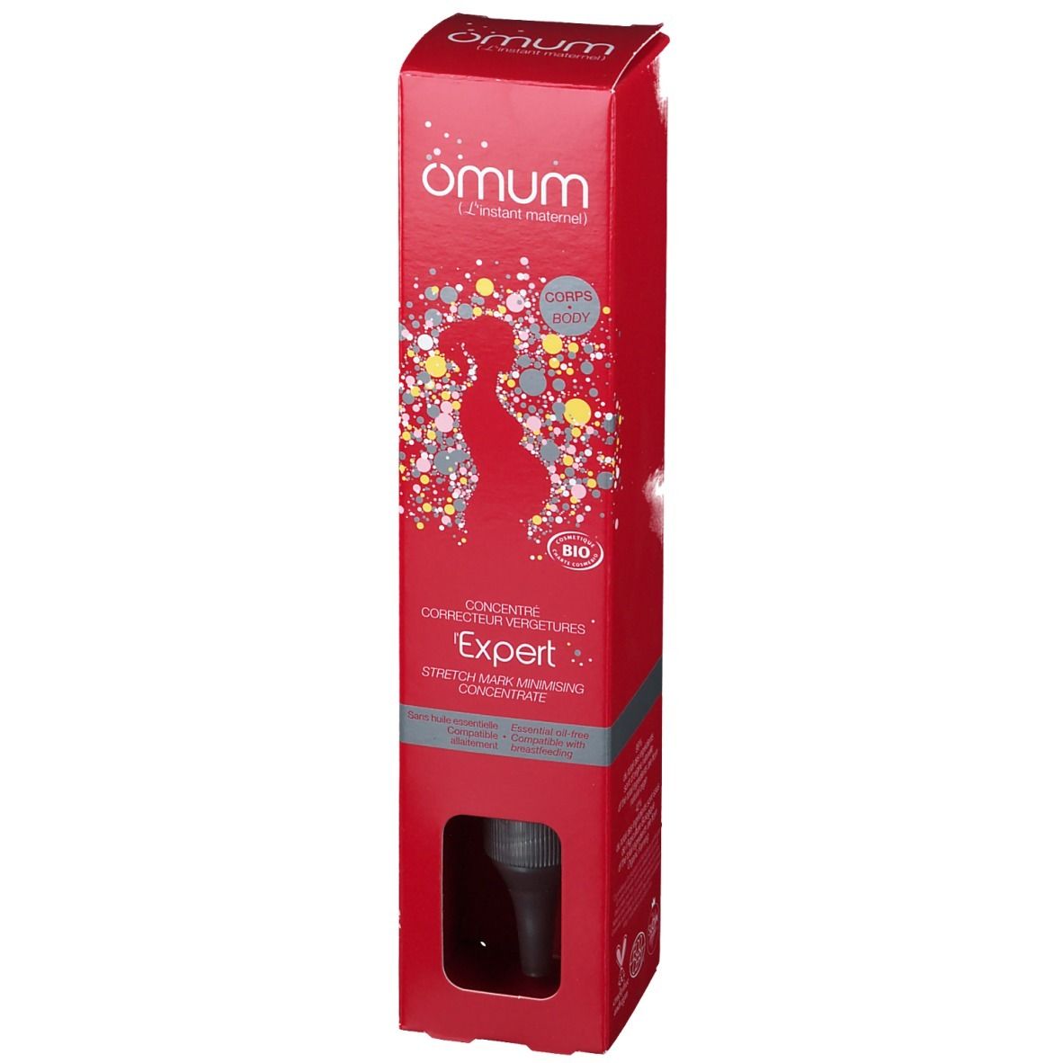 Omum l'Instant Maternel l'Expert Concentré correcteur vergetures Bio