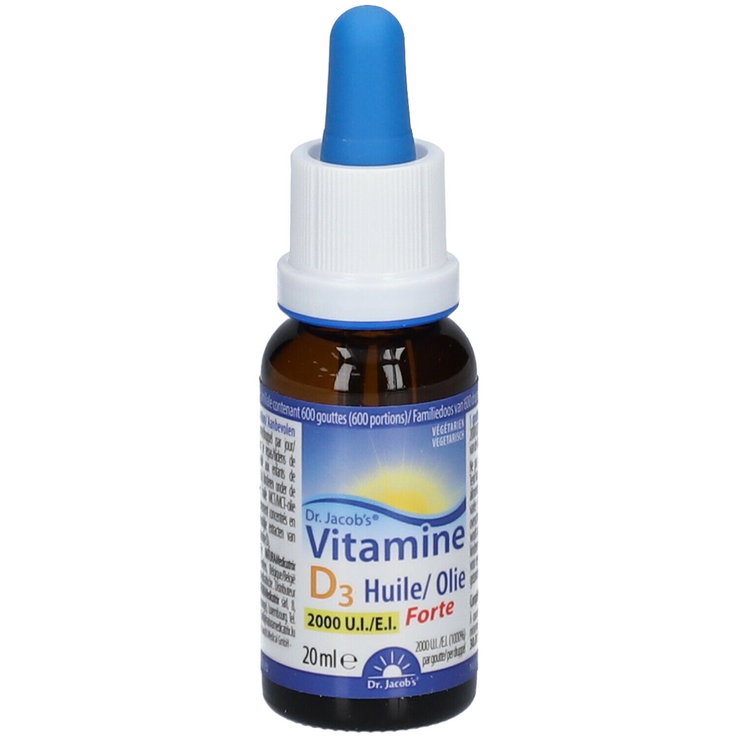 Dr. Jacob´s Vitamin D3 Öl forte