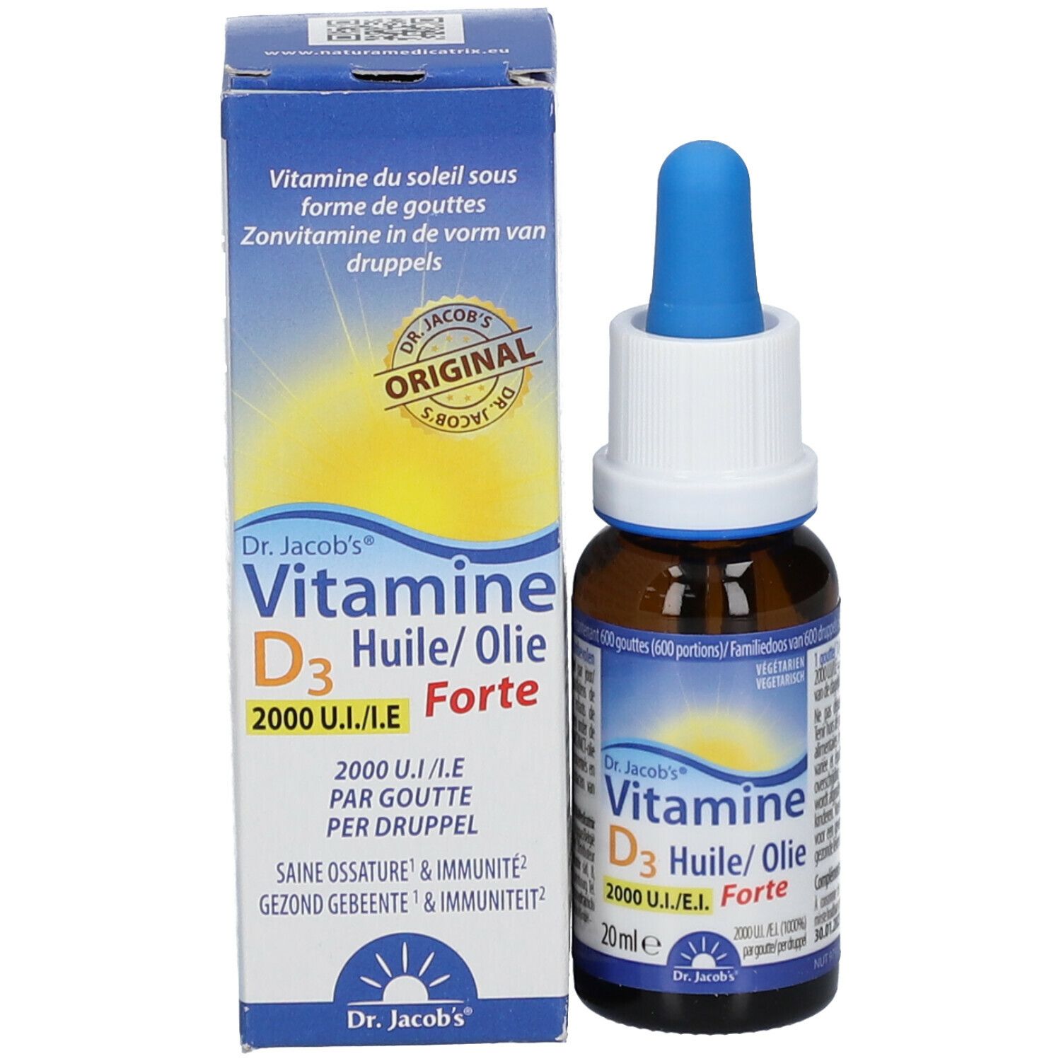Dr. Jacob´s Vitamin D3 Öl forte